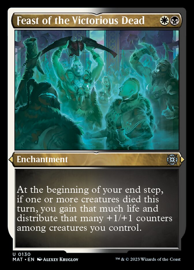 Feast of the Victorious Dead (Foil Etched) [March of the Machine: The Aftermath] | Exor Games Summserside