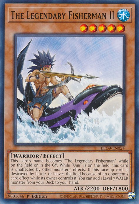 The Legendary Fisherman II [LED9-EN024] Common | Exor Games Summserside