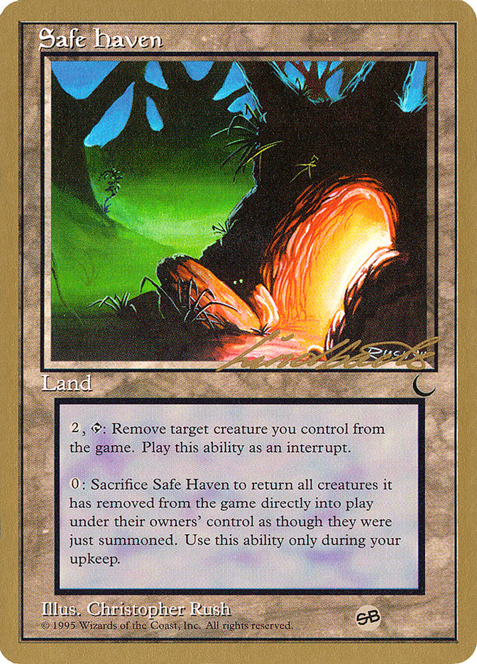 Safe Haven (Leon Lindback) (SB) [Pro Tour Collector Set] | Exor Games Summserside