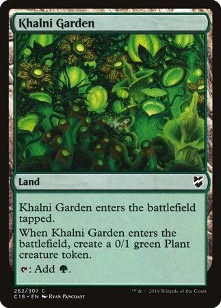 Khalni Garden [Commander 2018] | Exor Games Summserside