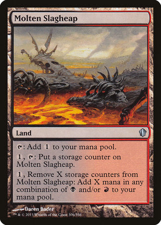 Molten Slagheap [Commander 2013] | Exor Games Summserside