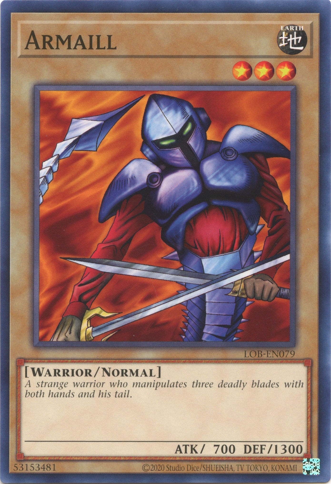 Armaill (25th Anniversary) [LOB-EN079] Common | Exor Games Summserside