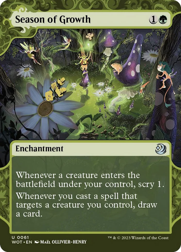 Season of Growth [Wilds of Eldraine: Enchanting Tales] | Exor Games Summserside