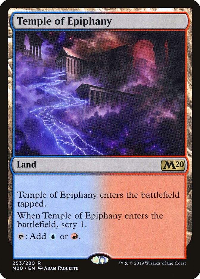 Temple of Epiphany [Core Set 2020] | Exor Games Summserside