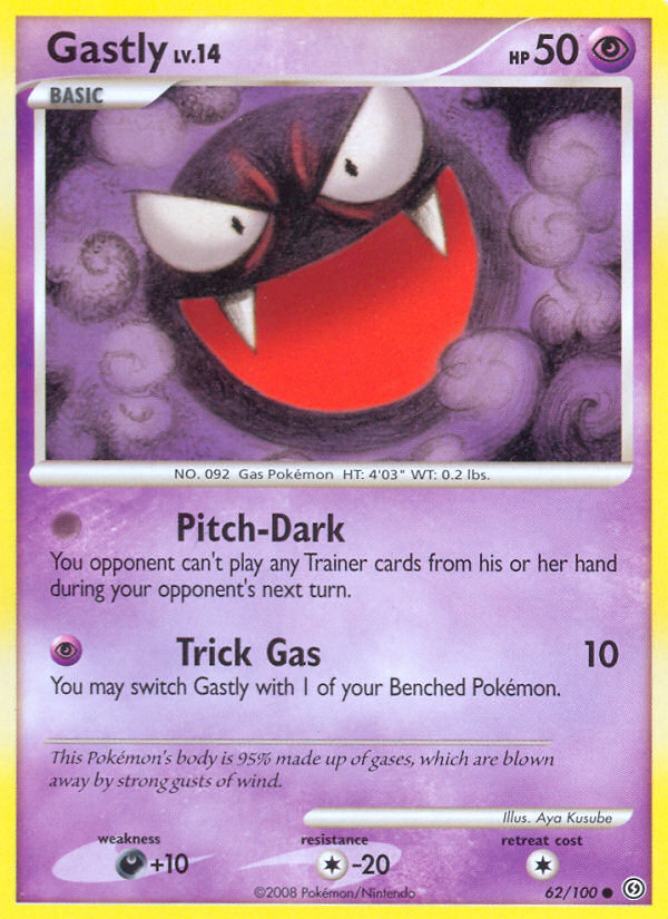 Gastly (62/100) [Diamond & Pearl: Stormfront] | Exor Games Summserside