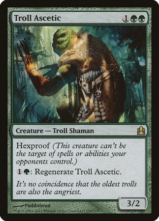 Troll Ascetic [Commander 2011] | Exor Games Summserside