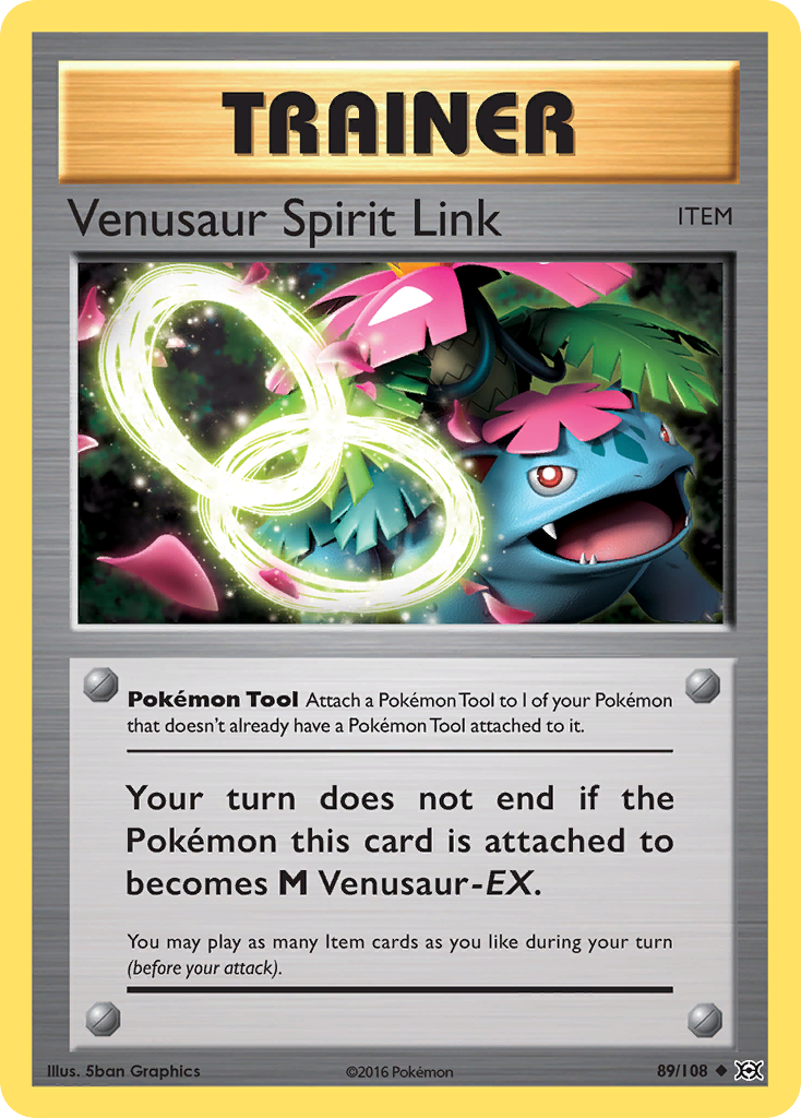 Venusaur Spirit Link (89/108) [XY: Evolutions] | Exor Games Summserside