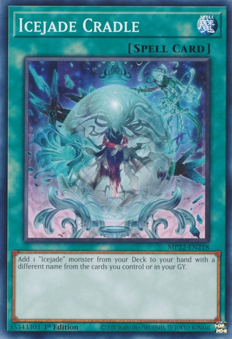 Icejade Cradle [MP22-EN218] Common | Exor Games Summserside