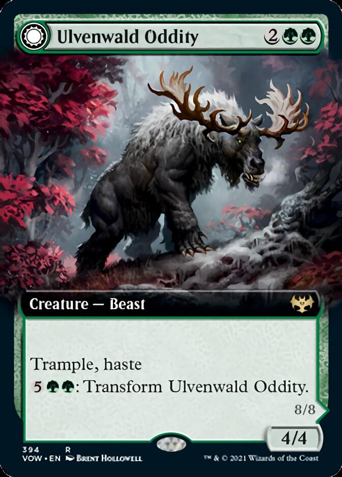 Ulvenwald Oddity // Ulvenwald Behemoth (Extended) [Innistrad: Crimson Vow] | Exor Games Summserside