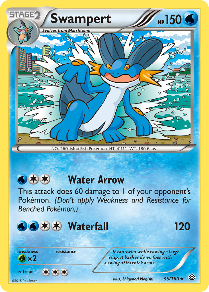 Swampert (35/160) [XY: Primal Clash] | Exor Games Summserside