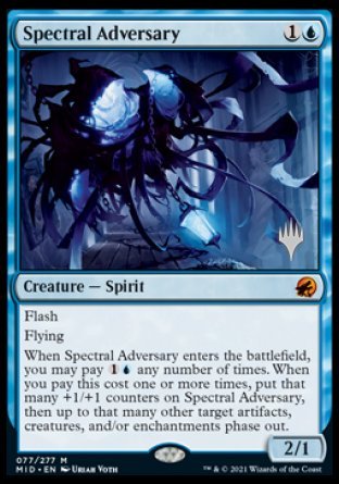 Spectral Adversary (Promo Pack) [Innistrad: Midnight Hunt Promos] | Exor Games Summserside