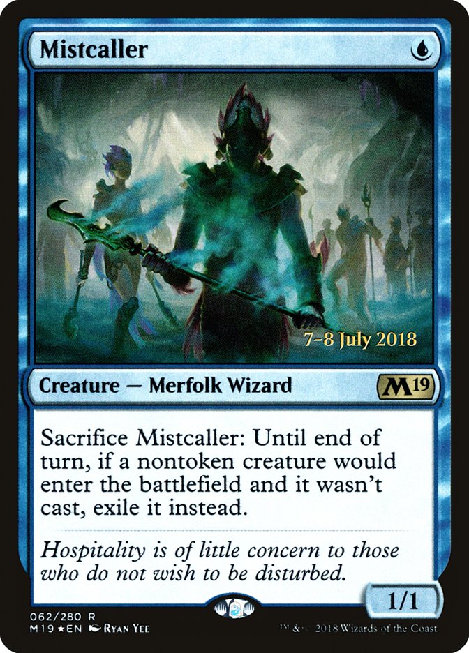 Mistcaller  [Core Set 2019 Prerelease Promos] | Exor Games Summserside