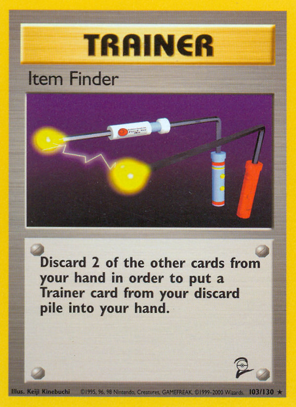 Item Finder (103/130) [Base Set 2] | Exor Games Summserside