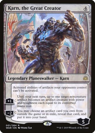 Karn, the Great Creator [War of the Spark] | Exor Games Summserside