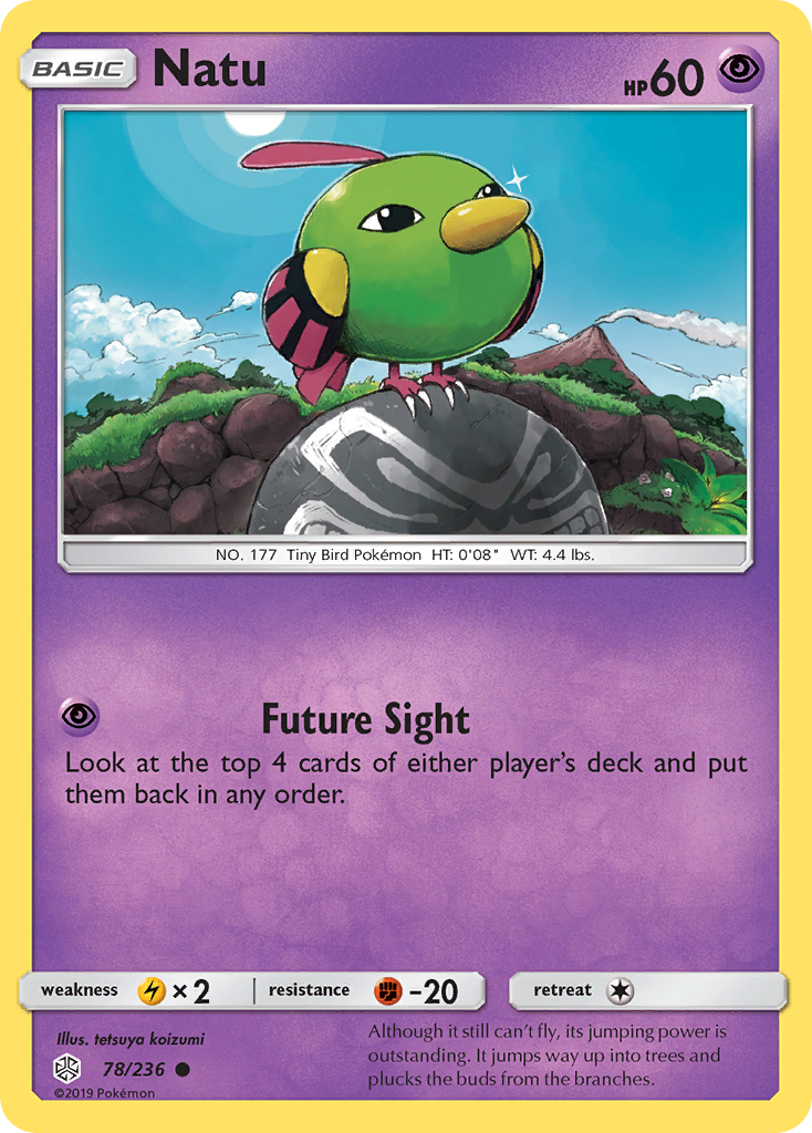 Natu (78/236) [Sun & Moon: Cosmic Eclipse] | Exor Games Summserside