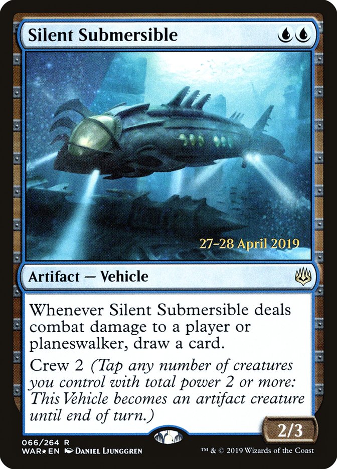 Silent Submersible  [War of the Spark Prerelease Promos] | Exor Games Summserside