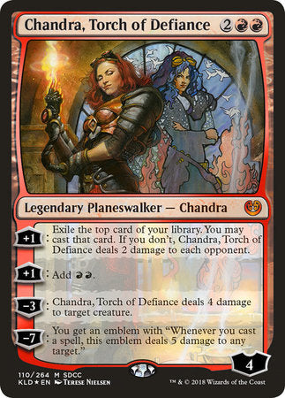 Chandra, Torch of Defiance (SDCC 2018 EXCLUSIVE) [San Diego Comic-Con 2018] | Exor Games Summserside