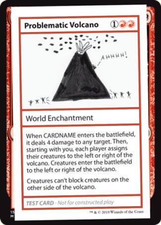 Problematic Volcano (2021 Edition) [Mystery Booster Playtest Cards] | Exor Games Summserside