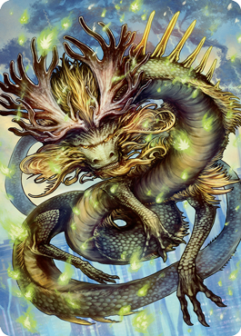 Kura, the Boundless Sky Art Card [Kamigawa: Neon Dynasty Art Series] | Exor Games Summserside