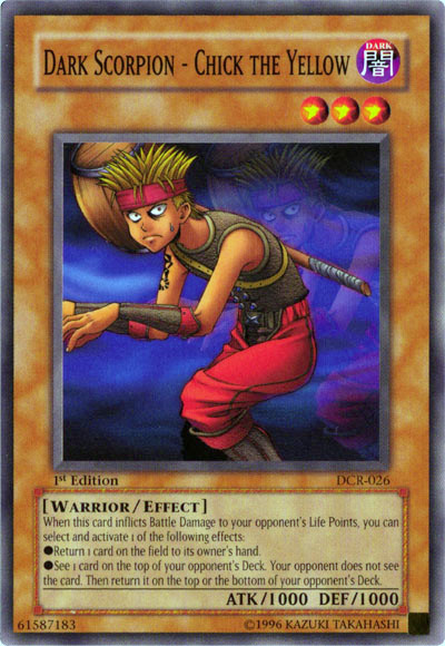 Dark Scorpion - Chick the Yellow [DCR-026] Common | Exor Games Summserside