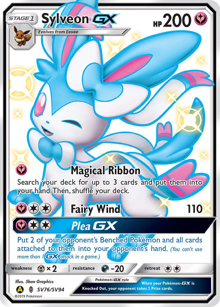 Sylveon GX (SV76/SV94) [Sun & Moon: Hidden Fates - Shiny Vault] | Exor Games Summserside