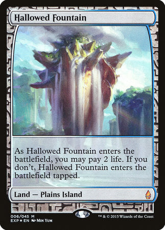 Hallowed Fountain [Zendikar Expeditions] | Exor Games Summserside