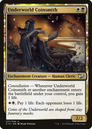 Underworld Coinsmith [Commander 2015] | Exor Games Summserside