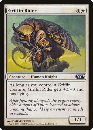 Griffin Rider [Magic 2012] | Exor Games Summserside