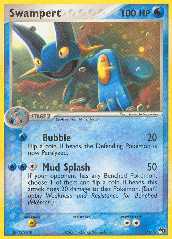 Swampert (5/17) [POP Series 1] | Exor Games Summserside