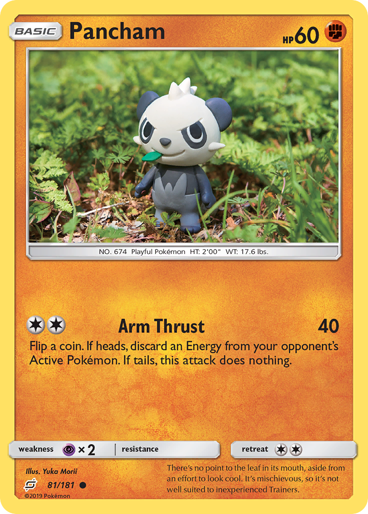 Pancham (81/181) [Sun & Moon: Team Up] | Exor Games Summserside