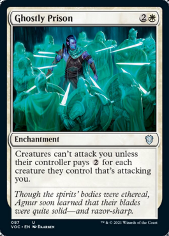 Ghostly Prison [Innistrad: Crimson Vow Commander] | Exor Games Summserside
