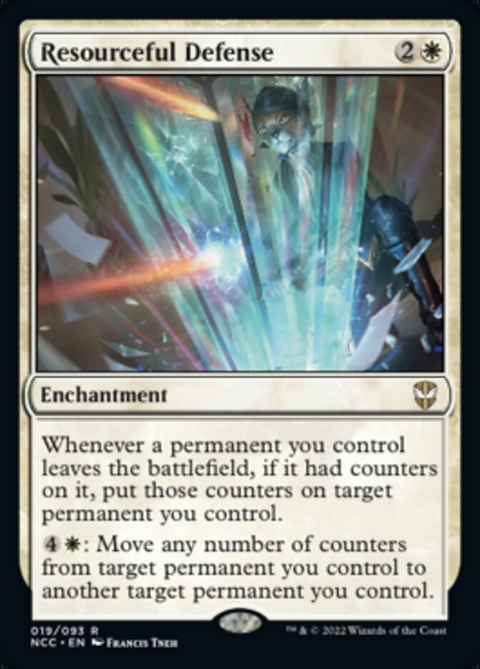 Resourceful Defense [Streets of New Capenna Commander] | Exor Games Summserside