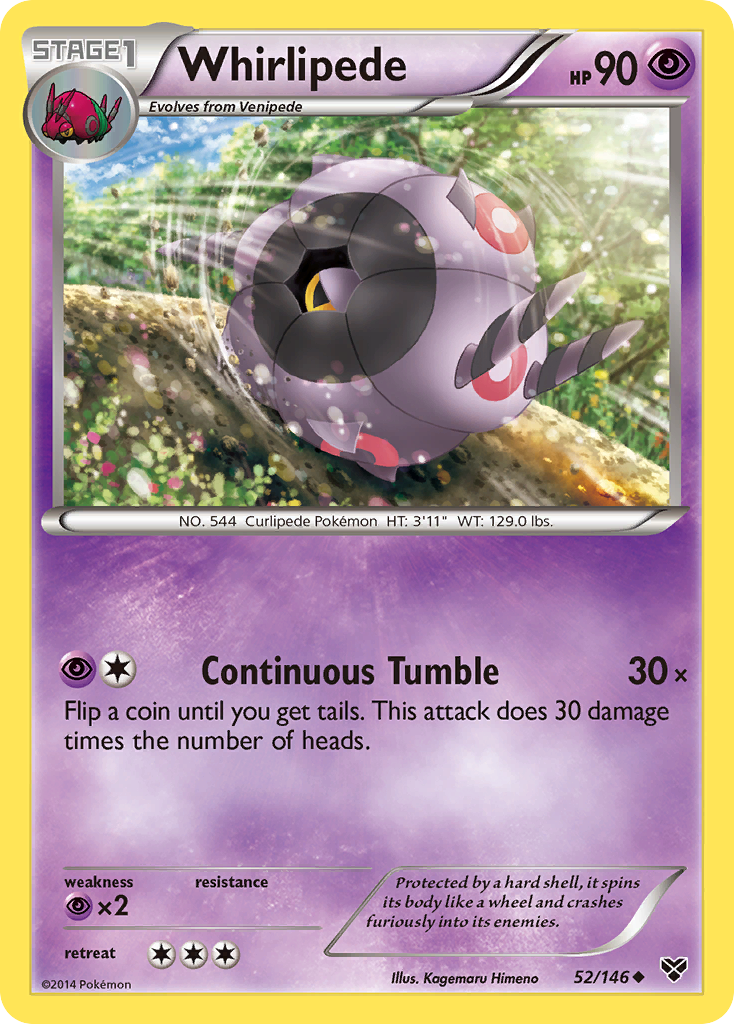 Whirlipede (52/146) [XY: Base Set] | Exor Games Summserside