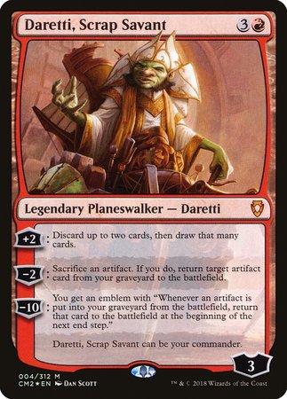 Daretti, Scrap Savant [Commander Anthology Volume II] | Exor Games Summserside