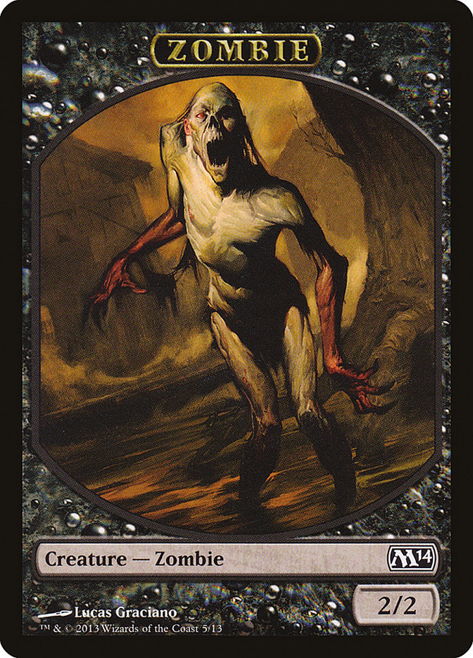 Zombie [Magic 2014 Tokens] | Exor Games Summserside