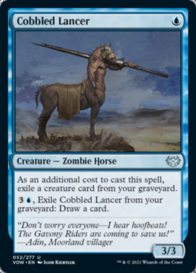 Cobbled Lancer [Innistrad: Crimson Vow] | Exor Games Summserside