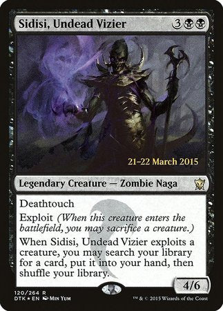 Sidisi, Undead Vizier [Dragons of Tarkir Promos] | Exor Games Summserside