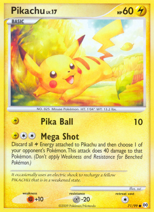 Pikachu (71/99) [Platinum: Arceus] | Exor Games Summserside