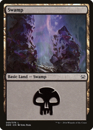 Swamp (69) [Duel Decks: Nissa vs. Ob Nixilis] | Exor Games Summserside