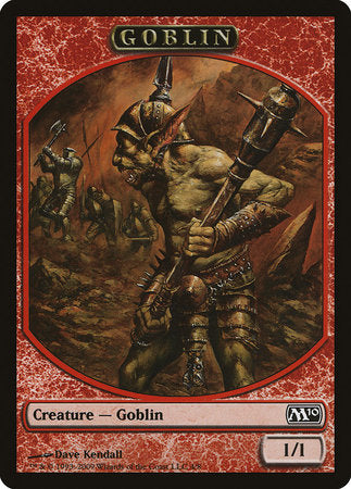 Goblin Token [Magic 2010 Tokens] | Exor Games Summserside