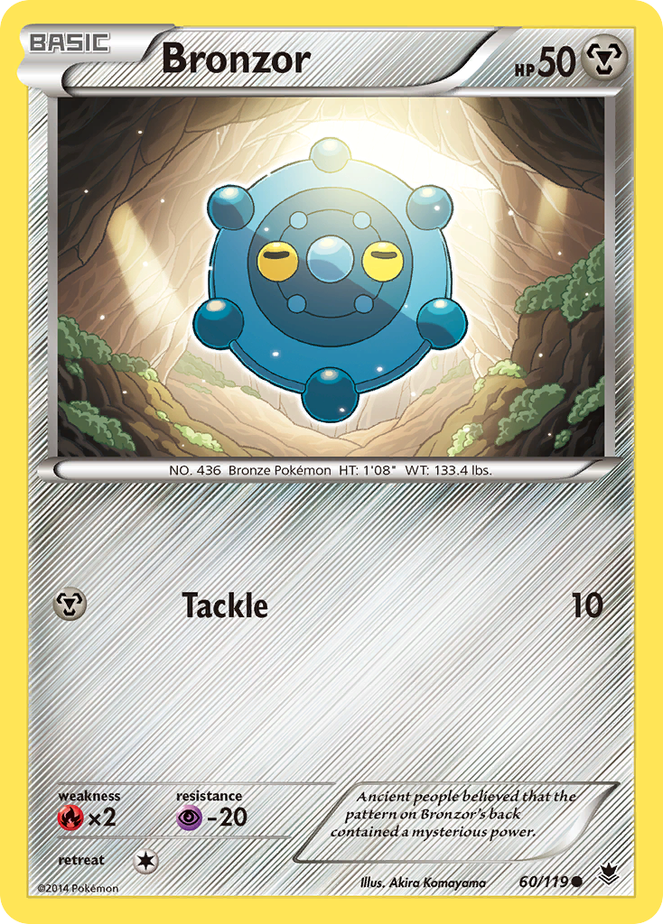 Bronzor (60/119) [XY: Phantom Forces] | Exor Games Summserside