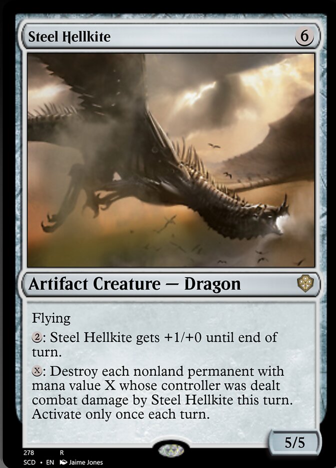 Steel Hellkite [Starter Commander Decks] | Exor Games Summserside