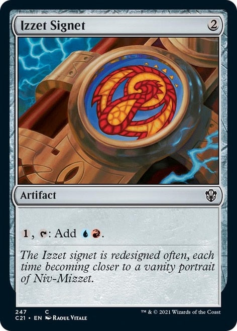 Izzet Signet [Commander 2021] | Exor Games Summserside