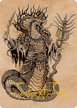 Sivriss, Nightmare Speaker Art Card (51) (Gold-Stamped Signature) [Commander Legends: Battle for Baldur's Gate Art Series] | Exor Games Summserside