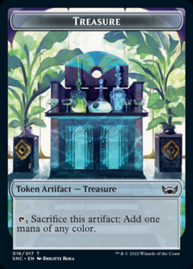 Treasure Token (016) [Streets of New Capenna Tokens] | Exor Games Summserside