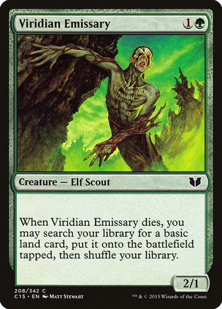 Viridian Emissary [Commander 2015] | Exor Games Summserside