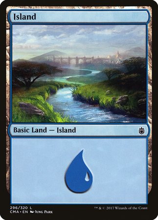 Island (296) [Commander Anthology] | Exor Games Summserside