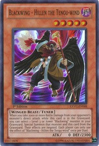 Blackwing - Hillen the Tengu-wind [EXVC-EN008] Super Rare | Exor Games Summserside