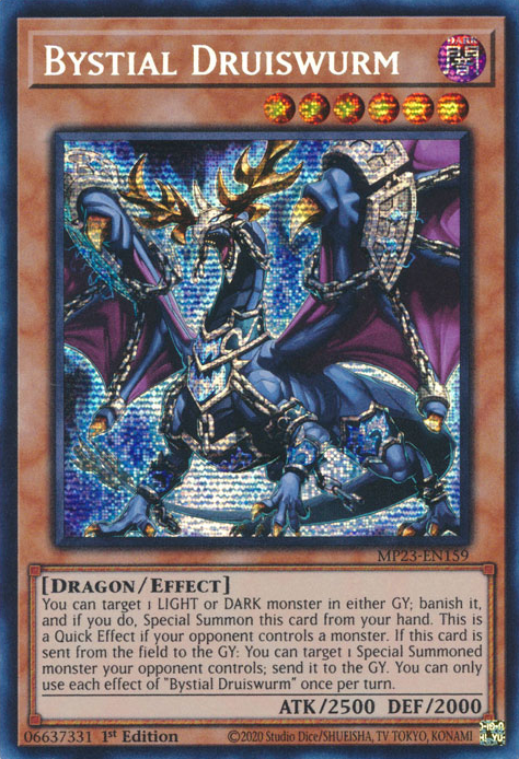 Bystial Druiswurm [MP23-EN159] Prismatic Secret Rare | Exor Games Summserside