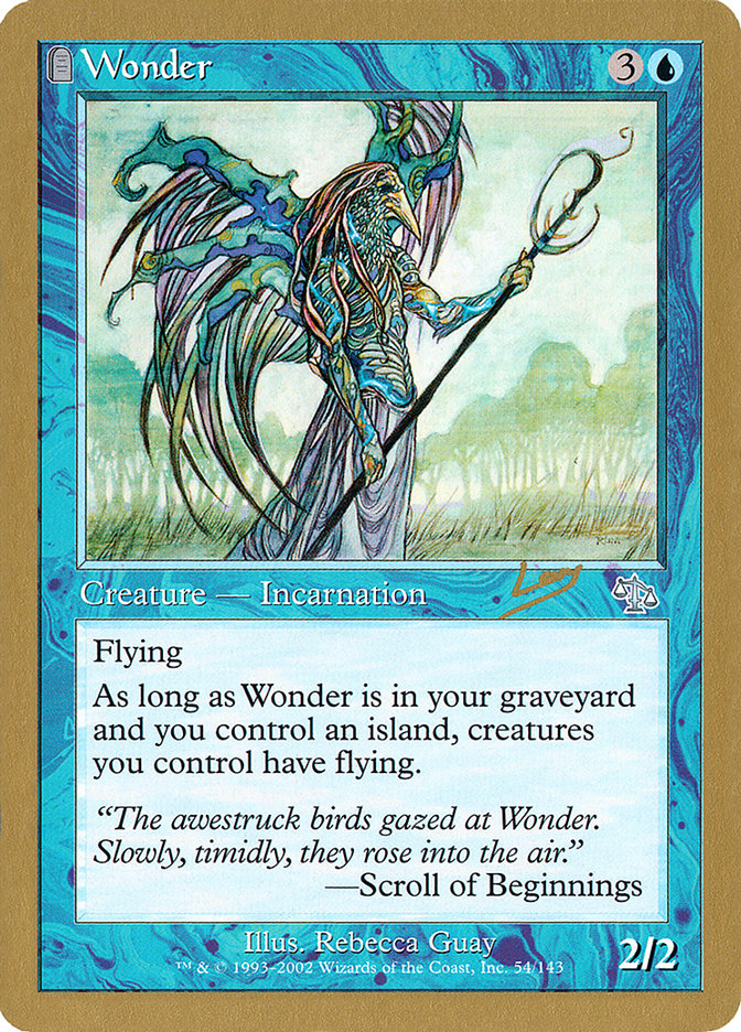 Wonder (Raphael Levy) [World Championship Decks 2002] | Exor Games Summserside